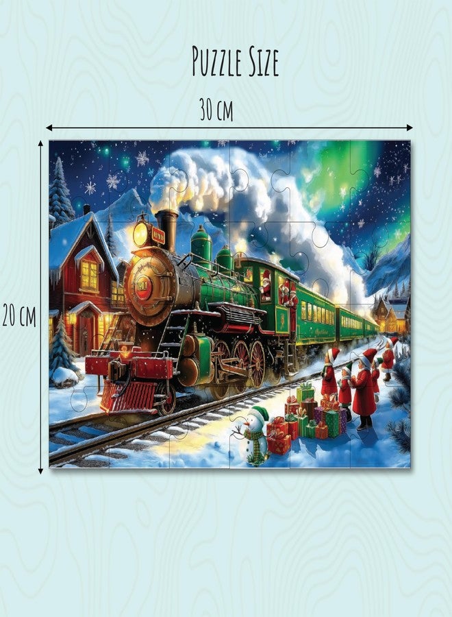 Khilonewale Premium 24 Piece Jigsaw Puzzle for Kids & Adults - Colorful Educational Picture Puzzle, 20x30cm Size, Thick Sturdy Pieces, Brain Boosting Family Activity Gift (Adventure Puzzle Set) - Image 2